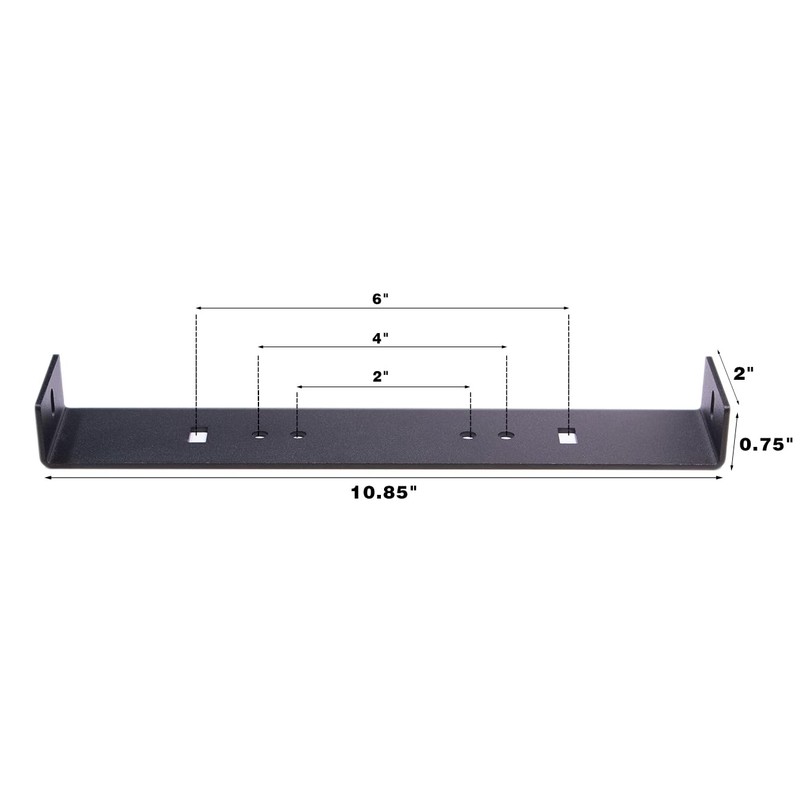 yskjyxgs Mailbox Mounting Bracket,Carbon Steel,(fits mailboxes with a 11”Wide Floor)