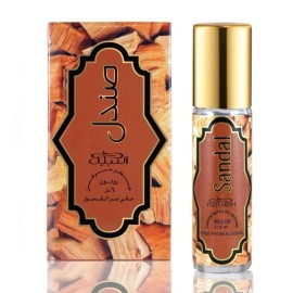 Nabeel (2x) Sandal Nabeel Oil Concentrated 6ml Alcohol Free Roll On Itr Attar Perfume