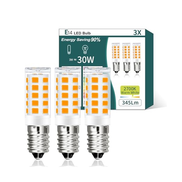 AmmToo E14 LED Warmweiss Birne, 2700K LED Lampe, Glhbirne E14