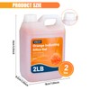 VOISEN 2 LBS Orange Indicating Silica Gel Desiccant Beads,Reusable Desiccant