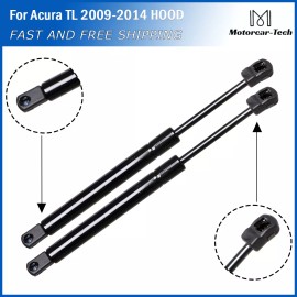 Unbranded 2x Hood Lift Supports Shocks Struts Springs Props for Acura TL 2009-2014 E96826