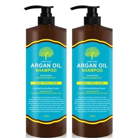 Shasha Sasha Argan Oil Shampoo 1500ml x 2 / slightly acidic / large capacity - Sasha Argan Oil Shampoo 1500ml x 2 / slightly acidic / large capacity / 샤샤 아르간 오일 샴푸1500ml x 2개 /약산성/대용량 - 샤샤 아르간 오일 샴푸1500ml x 2개 /약산성/대용량