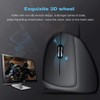 Abauoat USB Wired Mouse Vertical Ergonomic Mouse Vertical Handle and