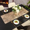 Hosoncovy Decorative Flower Dining Table Runner Table Runner Non-slip Table