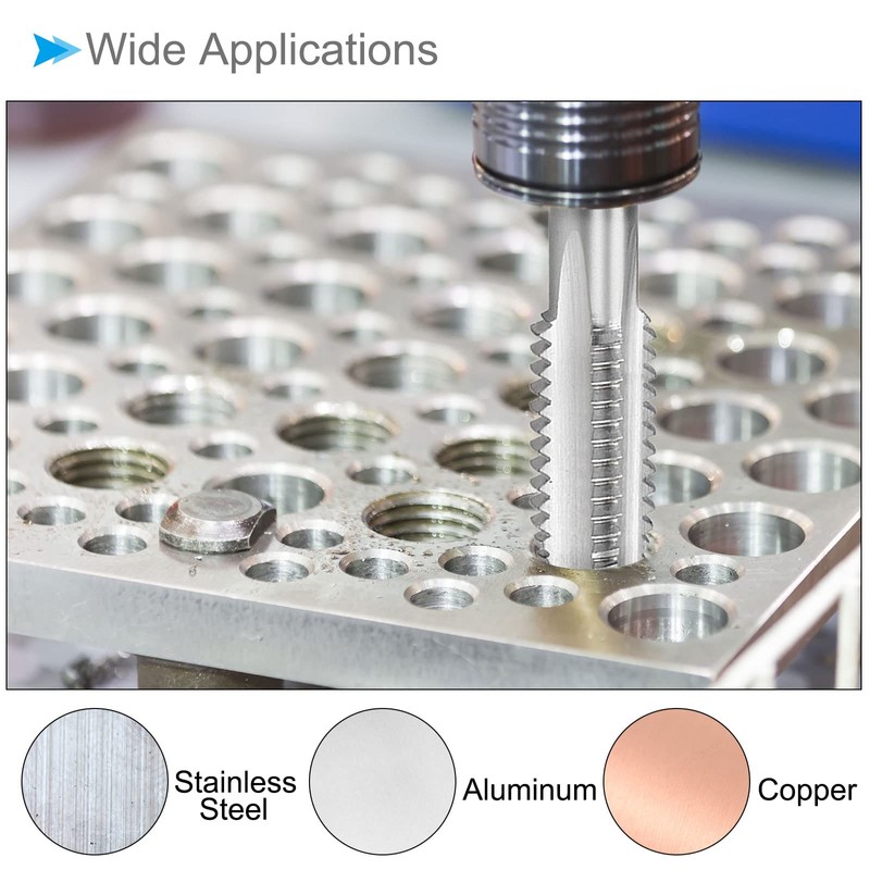 CoCud Thread Milling Taps, Metric M20 x 2.5 Thread, Machine