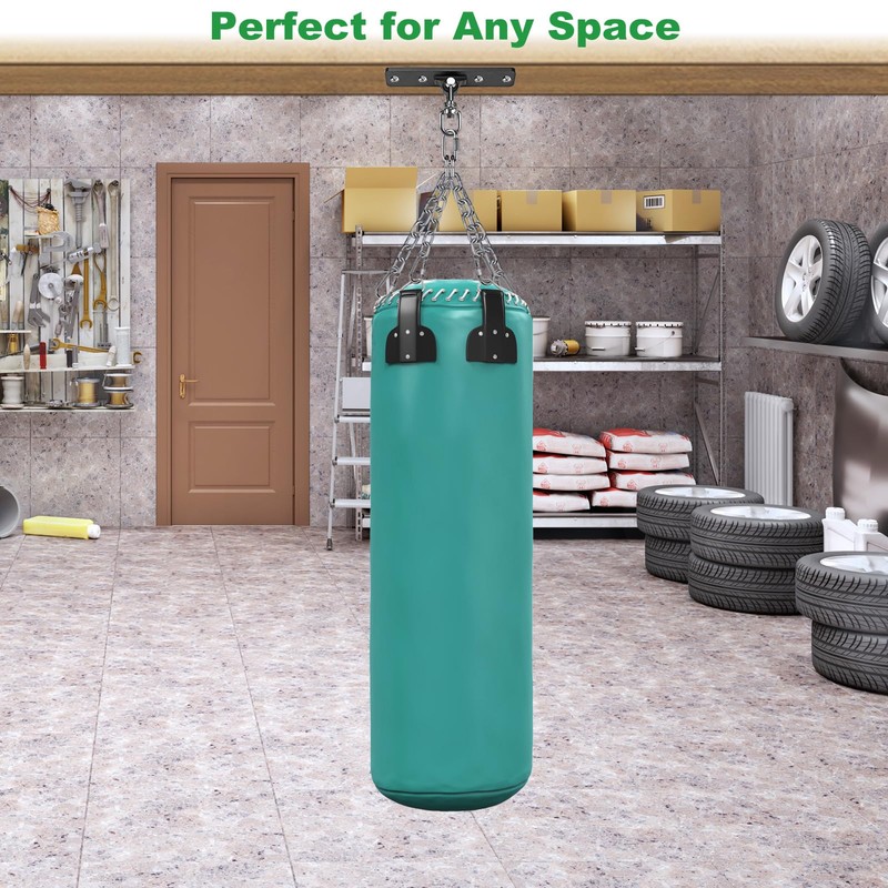 SELEWARE Punching Bag Hanger, 360° Swivel Heavy Bag Ceiling Mount