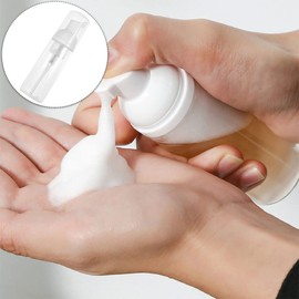 Frcolor Froth Pump Bottles 60ml Frothing Pump Bottles 20pcs Empty Bottles Foam Bottles Refillable Clear Plastic Foam Pump Portable Hand Soap Bottle Small Foam Soap Dispenser