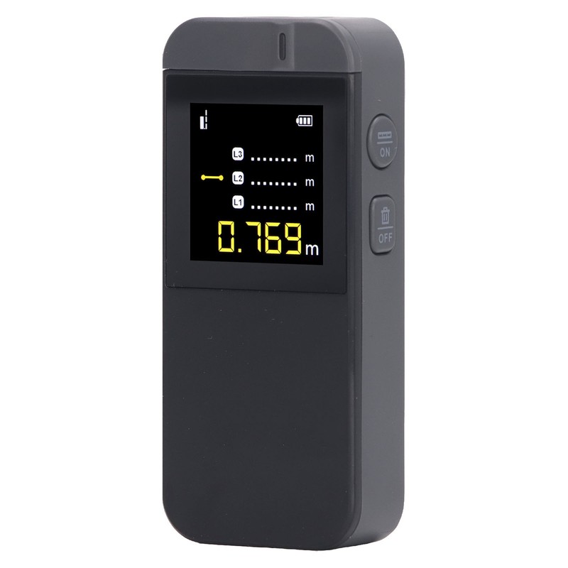 Smart Infrared Rangefinder LCD Screen Gravity Sensing Distance Measuring Device