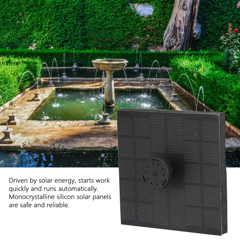 Solar Fountain Water Pump Automatic Floating Fountain Water Pump for