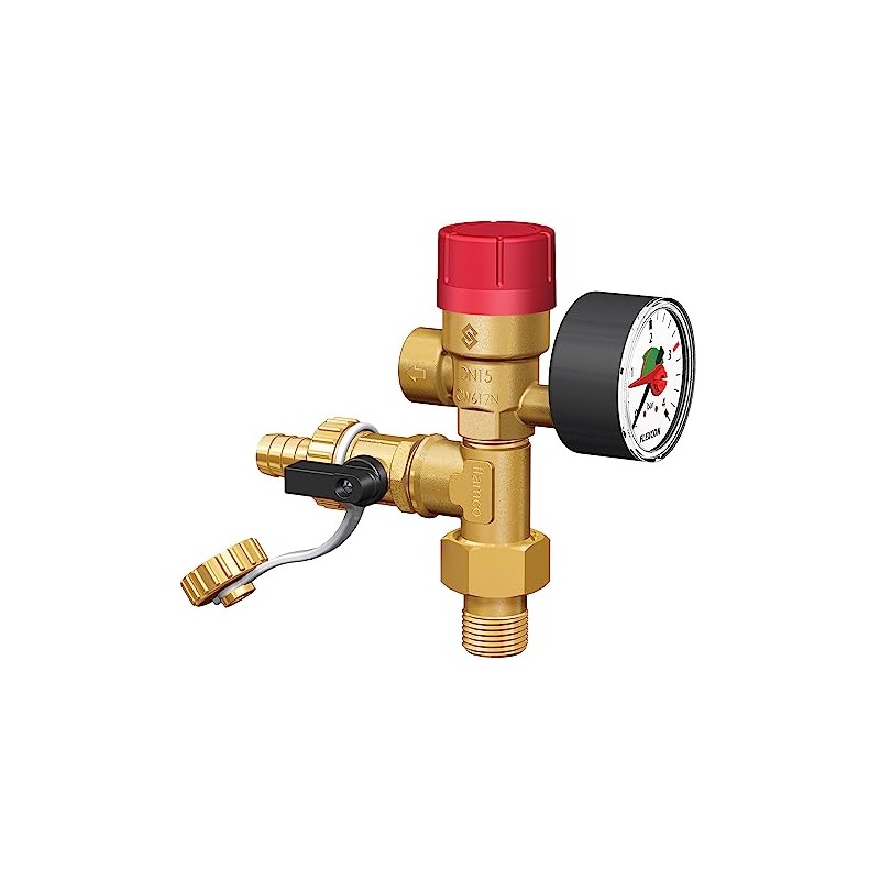 Flamco Prescofiller - Heating System Refill Device with Safety Valve