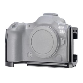 Hersmay Quick Release Plate R5II L Angle L-Bracket Plate for Canon EOS R5 Mark II Camera, Expandable Base Plate Compatible with Arca Swiss Tripod