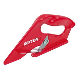 Dekton Universal Carpet Cutter-Plastic Moulded Handle, Sk5 Steel Blade|Sprung Arms| Single-screw Blade-change| Designed By Cutting Of Carpet, Vinyl, Heavy Duty Fabrics| Length 230mm|Quick Blade Change