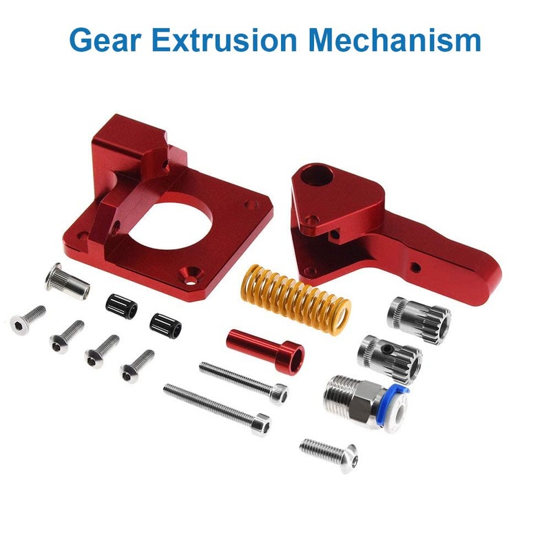 MMOBIEL Improved Aluminium Replacement Parts Set for MK8 Extruder Drive