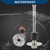Hihaha Fuel Sending Unit and Gauge Kit Boat Fuel Sending