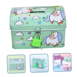 Kisangel Boys and Girls Coin Bank Unicorn Money Box Unicorn for Children Boys Girls Cartoon Style Coin Bank for Birthday Christmas Present Style