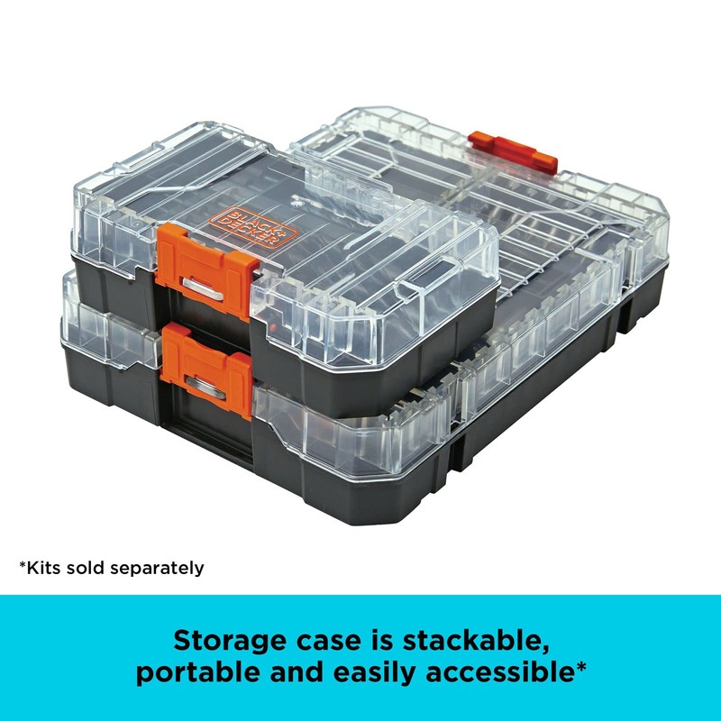 BLACK+DECKER BLACK + DECKER Drill Bit Set, 14-Piece (BDABO14SET)