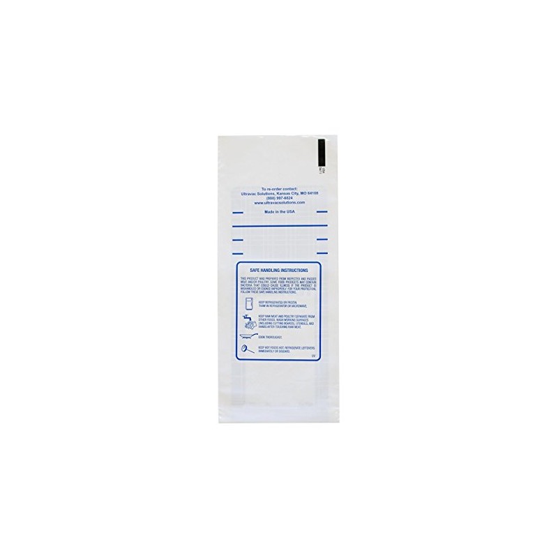 UltraSource Meat Freezer Bags, 2 lb. White, (Pack of 1000)
