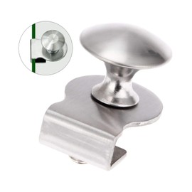 Stainless Steel Glass Door Handle / Clip / Glass Clip 5-8 mm Cabinet Handle Furniture Handle Drawer Handle No Drilling Required Pack of 2