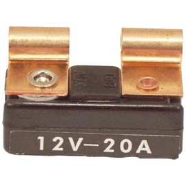 Bussmann CBF-40 Circuit Breaker (Type II, Glass Fuse Style Automotive - 40 A), 1 Pack