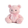 Ebba Lil Girl Plush Bear, Pink