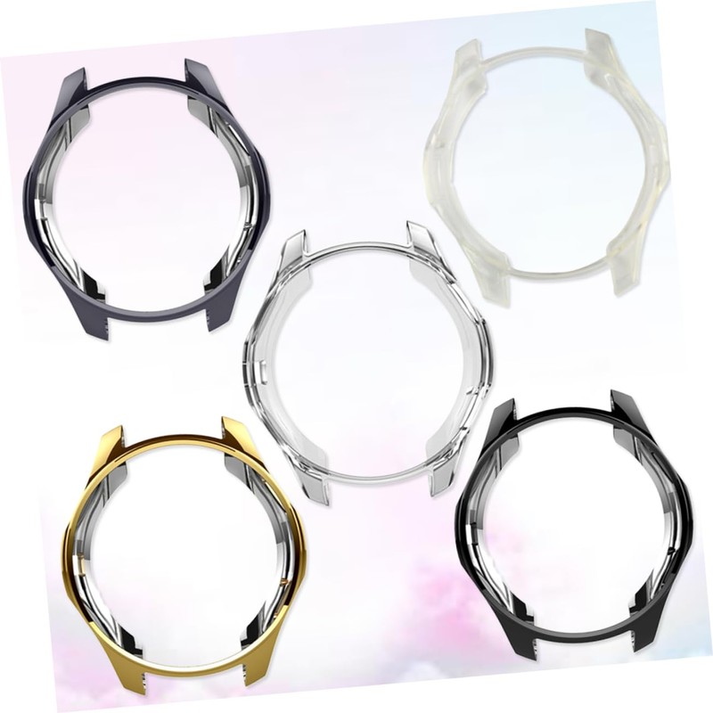 DOITOOL 5pcs TPU Protective Cover Case for Watch Scratch Shock