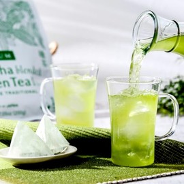Organic Matcha Blended Japanese Green Tea Bags - 100 Count