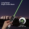 LETEAPII Green Light Flashlight Rechargeable, Long Range Adjustable Focus Tactical