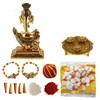Ensemble Combo Festif WC_Diwali/Bhaidooj - Combinaison de 2 Bracelets Rudraksha