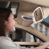 Car Sun Visor Mirror with LED Lights Makeup Sun-shading Cosmetic