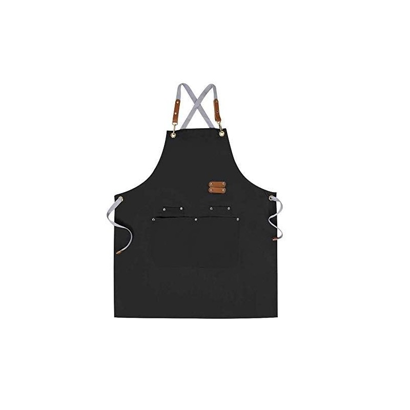 Chef Apron-Cross Back Apron for Men Women with Adjustable Straps