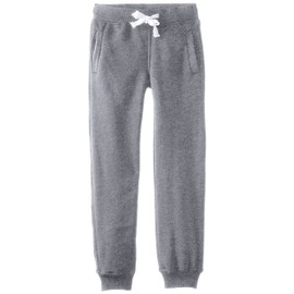 Southpole boys Little Active Basic Fleece Jogger athletic pants, Heather Grey, 12-Oct US