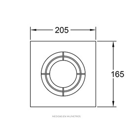 Estevez Extractor De Aire Modelo 2706 | Ventilador Para Baño y Cocina Económico Tipo Francés Color Blanco, 6", 34 Watts, 43dB, Flujo de Aire 270m³/hr, | Instalación en Pared.