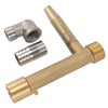 Quick Coupling Valve Key Professional Efficient G1 Male Thread Brass