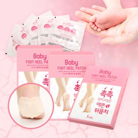 Preeti Baby foot heel patch, dead skin removal, foot odor remover, heel crack heel pad, 10 sheets, 2 pieces / 베이비 풋 힐패치 발각질제거 발냄새제거제 발뒤꿈치갈라짐 뒷꿈치패드 10매, 2개