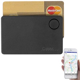 Callstel Key Finder: 4-in-1 Slim Key Finder, Credit Card Format, GPS Tracking, App (Mini Tracking Transmitter for Purse, Key Fob, Spy)