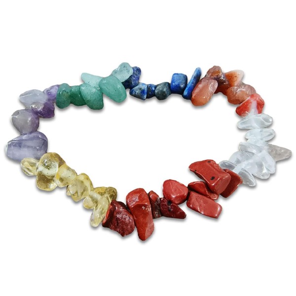 Armbänder aus rohen Edelsteinen(Farbenfroh)