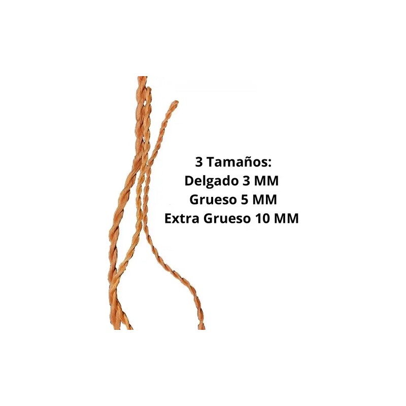 1 Lazo Tendedero Mecate Cuerda Soga Cable Cáñamo Extragrueso