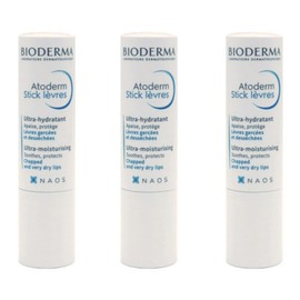 Atoderm Lipstick 4g 1+1+1 Levres Lip Balm Bioderma [3 items] / 아토덤 립스틱 4g 1+1+1 레브르 립밤 바이오더마[3개]