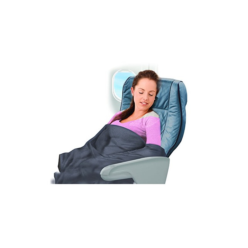 Cloudz Fleece Travel Blanket - Blue