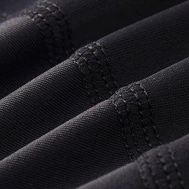 ccHuDE 2 Pcs Cloth Elastic Swim Caps Bathing Swimming Caps Solid Color Swim Caps Unisex Fabric Swimming Hats Black