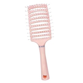 Generic Detangling Hair Brush Tangled Hair Comb Barber Comb Portable Smooth Hair Wet Hair Brush Curly Hair Brush for Travel Women Men, Pink
