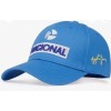 Ayrton Senna Nacional Cap Baseball Style Adjustable Hat Blue PLUS