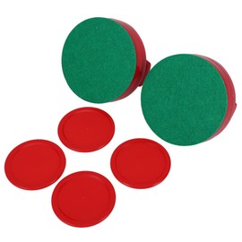 Totority 1 Set Air Hockey Pushers Pucks Replacement for Hockey Game Ice Hockey Table Accessories Hockey Paddles and Pucks Kit