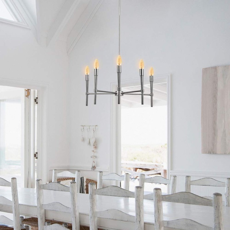 Globe Electric 40W Equivalent Soft White (2000K) Edison Candelabra Amber