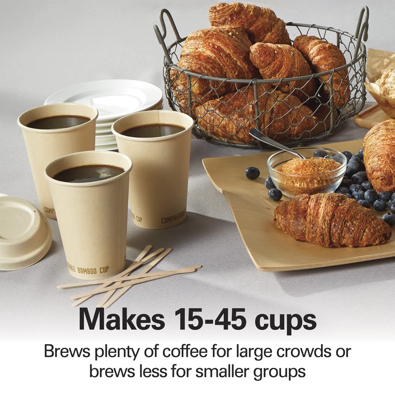 Hamilton Beach 45 Cup Coffee Urn and Hot Beverage Dispenser,