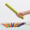 60 Pieces Rhythm Sticks for Kids Bulk, Wood Lummi Sticks