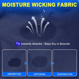 Balaclava Ski Mask with Movable for Men Women-Moisture Wicking Face Cover Sun Uv Protection Motorcycle Ski Outdoor