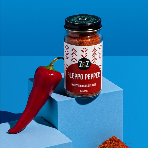 Aleppo Pepper by Z&Z | Mildly Spicy Aleppo Pepper Flakes