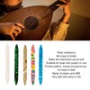 5Pcs Professional Standard Oud Pick Plastic ABS Pattern Printed Oud