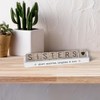 Scrabble Sentiments Sisters Share Everything Wooden Scrabble Table Plaque Gift
